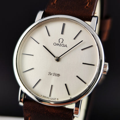 Omega De Ville White Dial 1979 Serviced 08/2026 [REF. 111.0140]