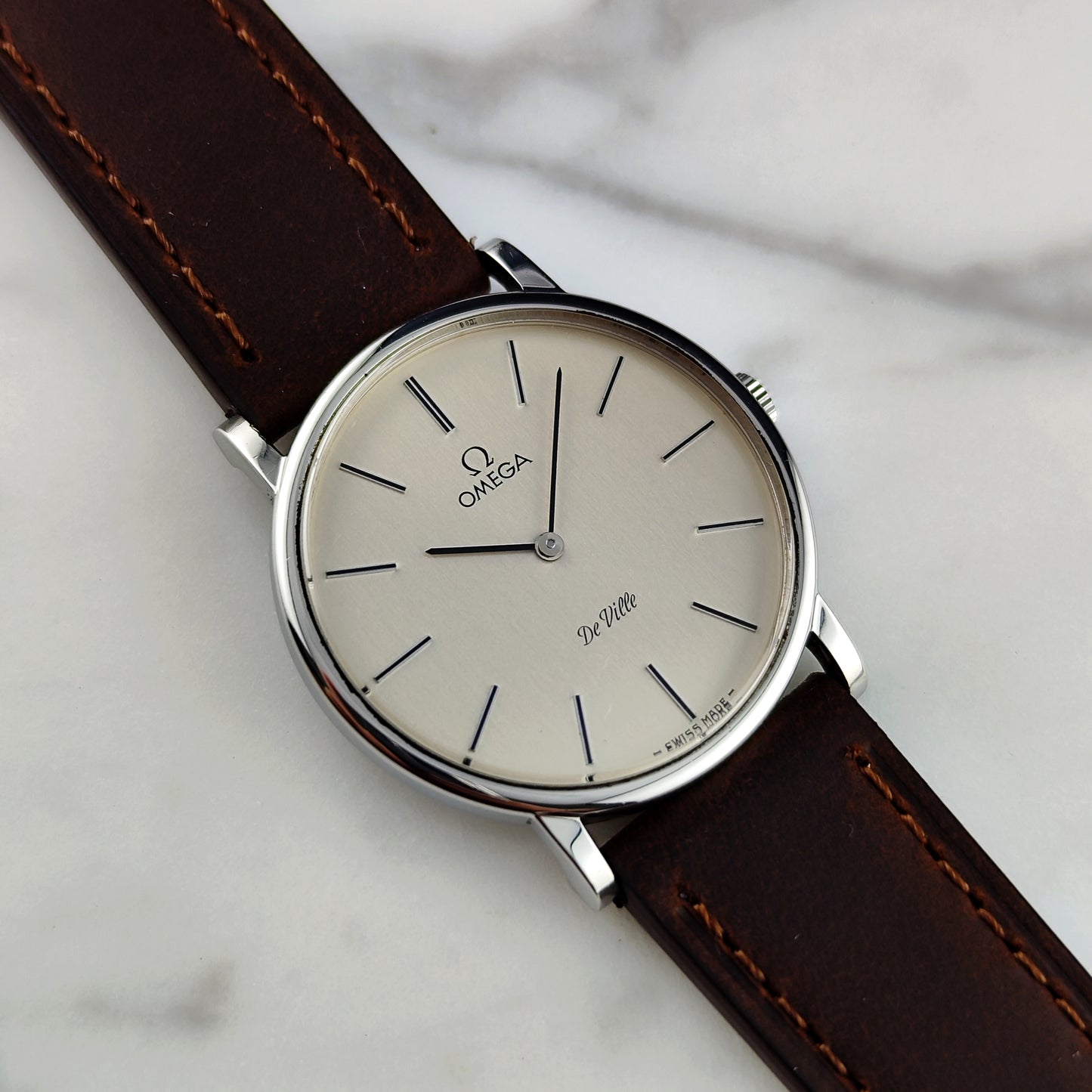 Omega De Ville White Dial 1979 Serviced 08/2026 [REF. 111.0140]