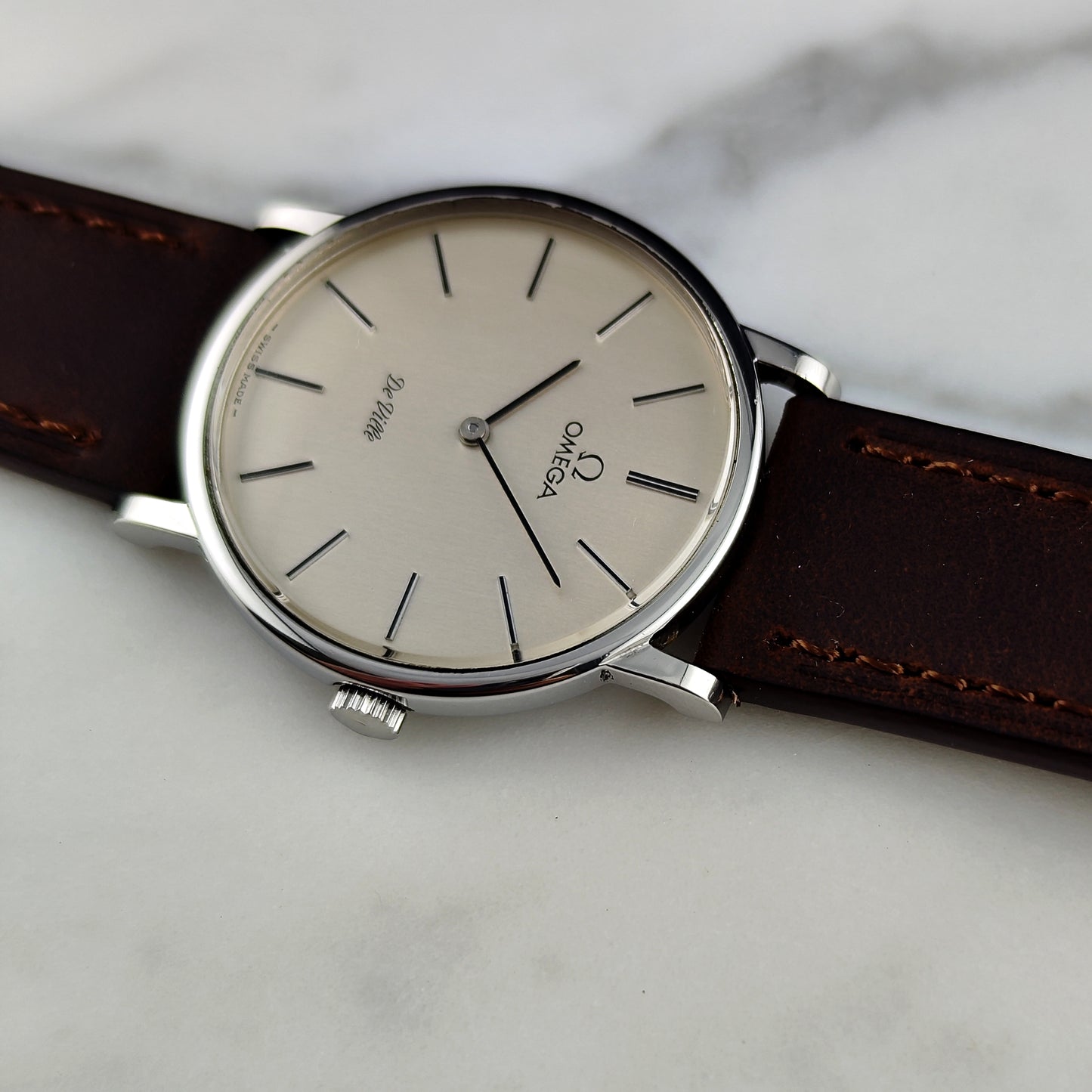 Omega De Ville White Dial 1979 Serviced 08/2026 [REF. 111.0140]