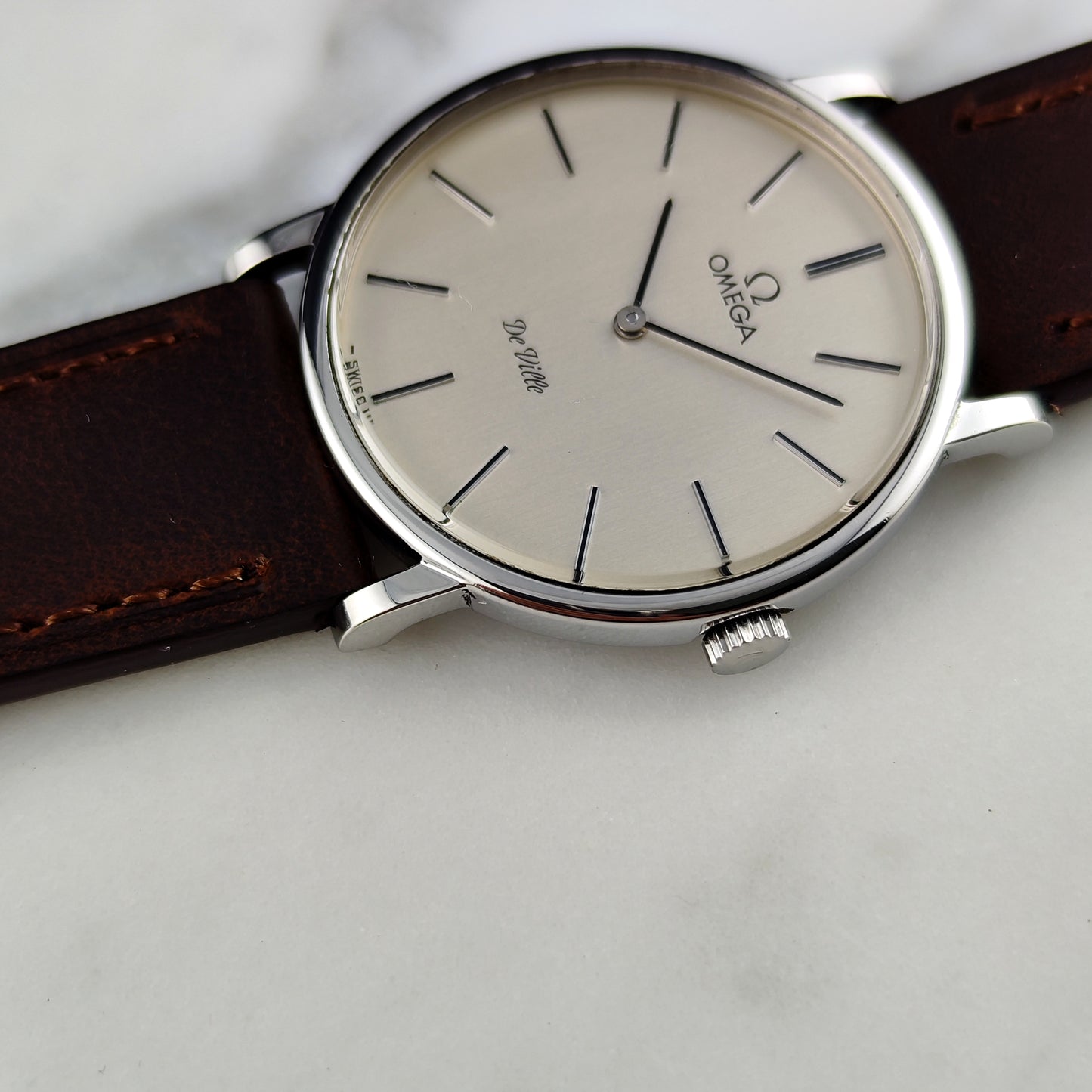 Omega De Ville White Dial 1979 Serviced 08/2026 [REF. 111.0140]