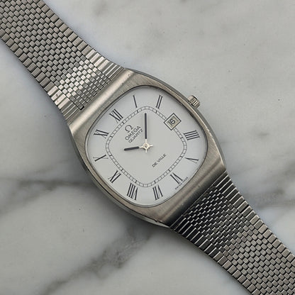 OMEGA De Ville White Roman Dial Quartz 1976 [REF. 192.0029]