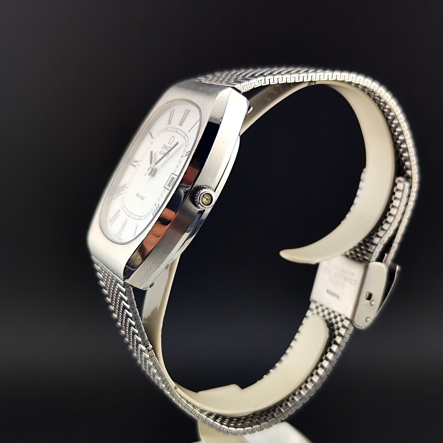 OMEGA De Ville White Roman Dial Quartz 1976 [REF. 192.0029]