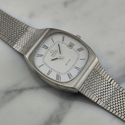 OMEGA De Ville White Roman Dial Quartz 1976 [REF. 192.0029]