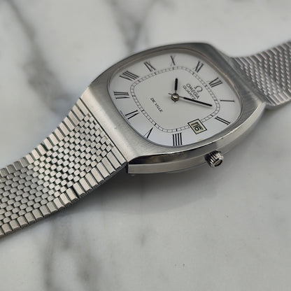 OMEGA De Ville White Roman Dial Quartz 1976 [REF. 192.0029]