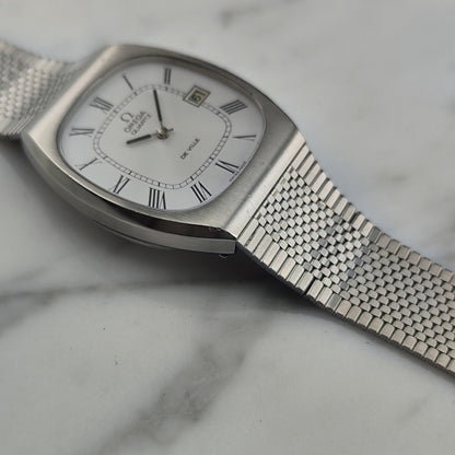 OMEGA De Ville White Roman Dial Quartz 1976 [REF. 192.0029]