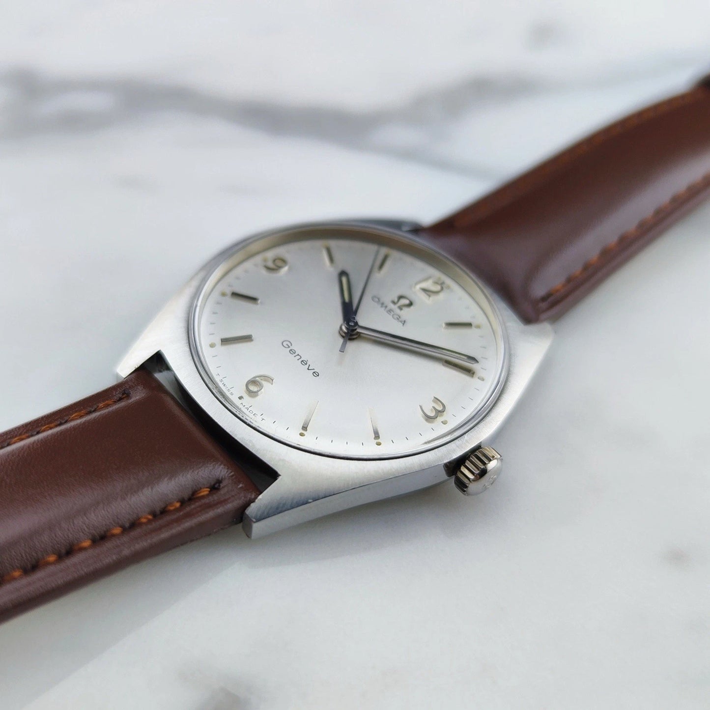 OMEGA Genéve Numbers Dial Mint Condition [REF. 135.041]