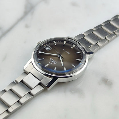 OMEGA Genève Automatic Steel Bracelet Super Rare Brown Dial [REF. 166.0163]