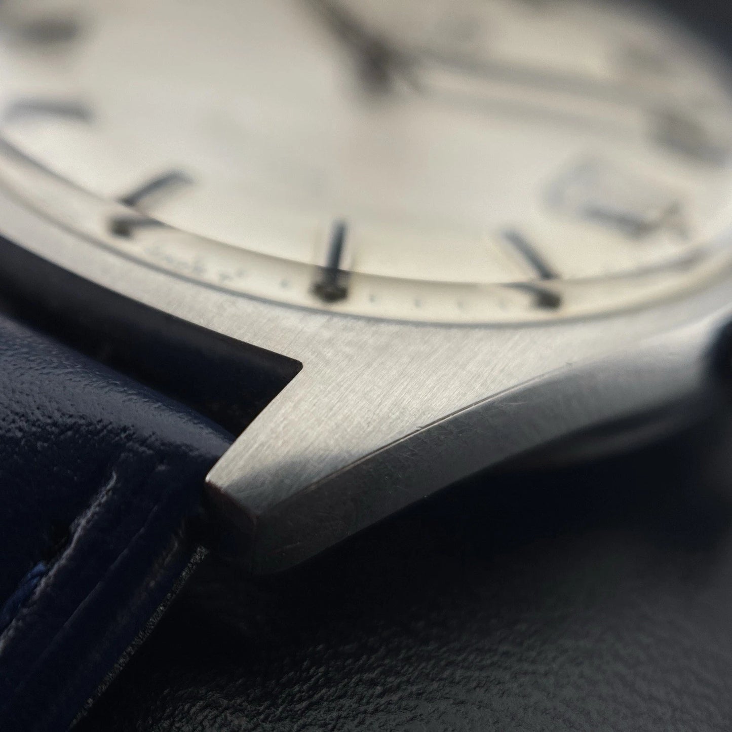 OMEGA Genève Automatic Steel Blue Strap Near Mint [REF. 166.041]