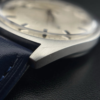 OMEGA Genève Automatic Steel Blue Strap Near Mint [REF. 166.041]