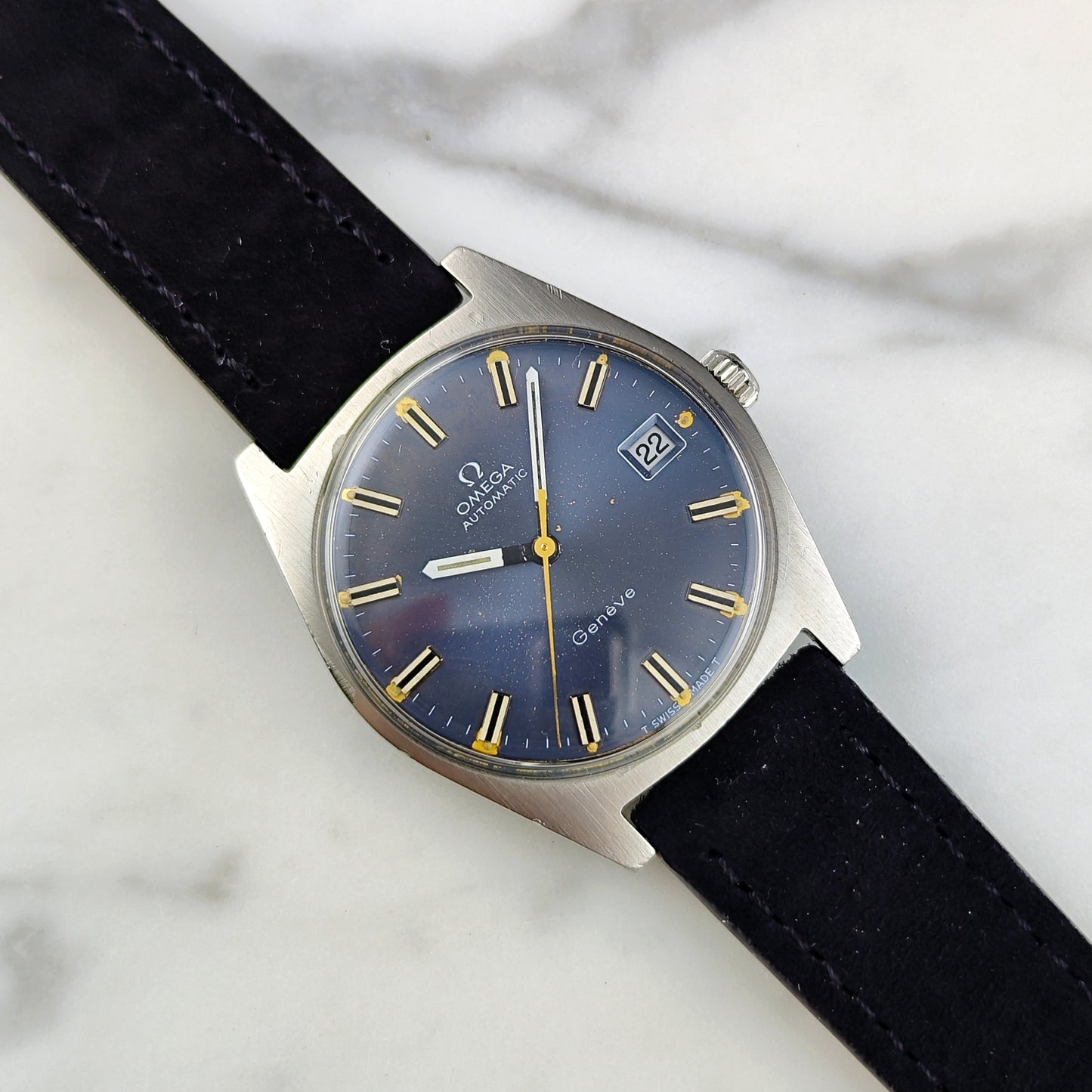 Omega Genéve Automatic Blue Dial 1970 Serviced 08/2026 [REF. 166.041]