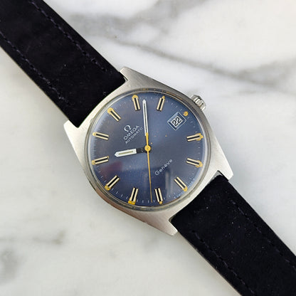 Omega Genéve Automatic Blue Dial 1970 Serviced 08/2026 [REF. 166.041]
