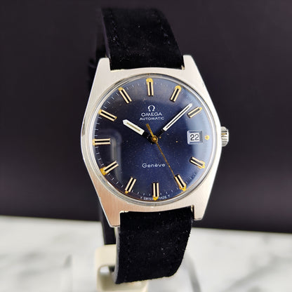 Omega Genéve Automatic Blue Dial 1970 Serviced 08/2026 [REF. 166.041]
