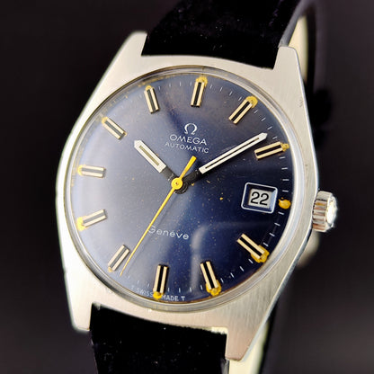 Omega Genéve Automatic Blue Dial 1970 Serviced 08/2026 [REF. 166.041]