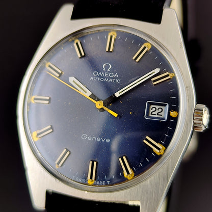 Omega Genéve Automatic Blue Dial 1970 Serviced 08/2026 [REF. 166.041]