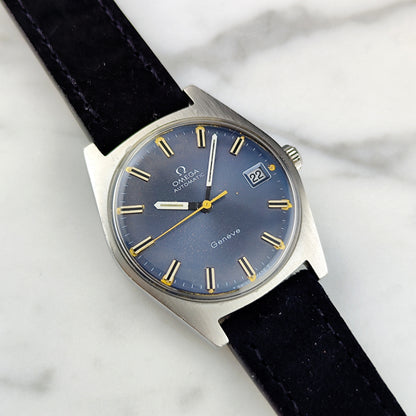 Omega Genéve Automatic Blue Dial 1970 Serviced 08/2026 [REF. 166.041]