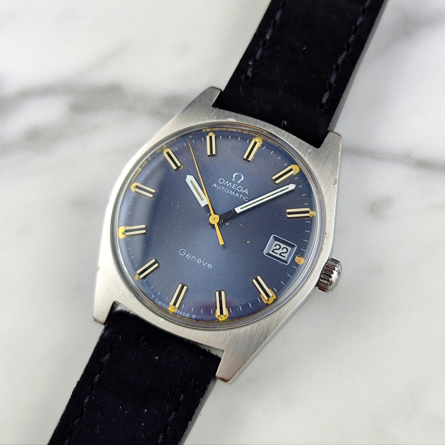 Omega Genéve Automatic Blue Dial 1970 Serviced 08/2026 [REF. 166.041]