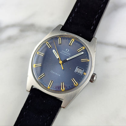 Omega Genéve Automatic Blue Dial 1970 Serviced 08/2026 [REF. 166.041]