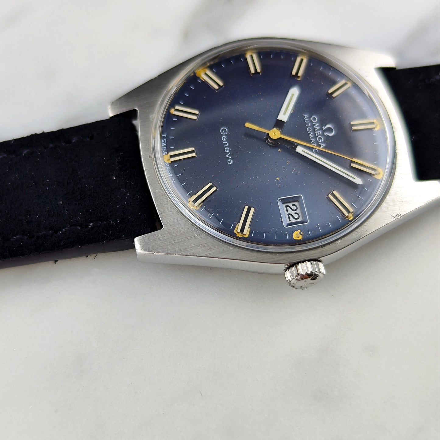 Omega Genéve Automatic Blue Dial 1970 Serviced 08/2026 [REF. 166.041]