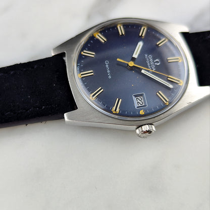 Omega Genéve Automatic Blue Dial 1970 Serviced 08/2026 [REF. 166.041]