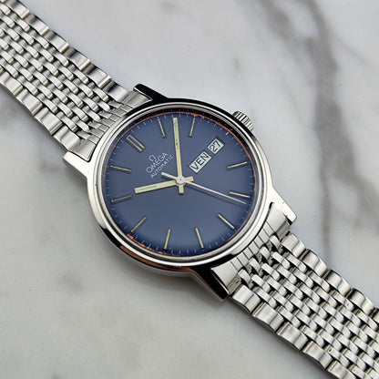 OMEGA Genéve Automatic Blue Dial France Day-Date Serviced [REF. 166.0117]