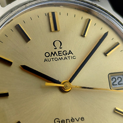 OMEGA Genéve Automatic Date Rare Champagner Dial [REF. 166.0163]