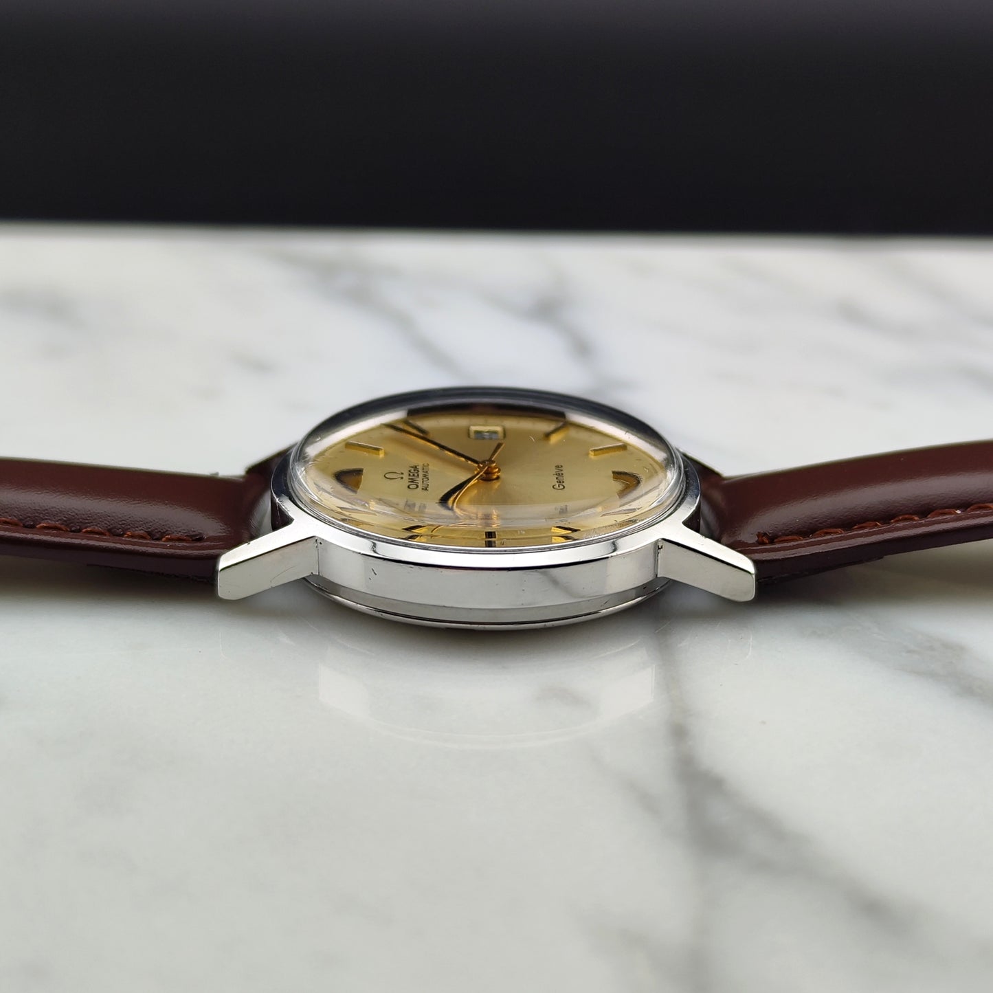 OMEGA Genéve Automatic Date Rare Champagner Dial [REF. 166.0163]