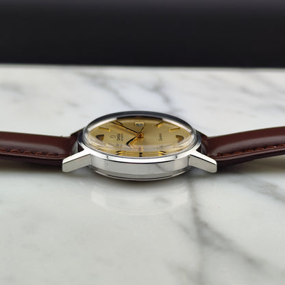 OMEGA Genéve Automatic Date Rare Champagner Dial [REF. 166.0163]