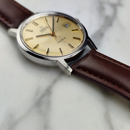 OMEGA Genéve Automatic Date Rare Champagner Dial [REF. 166.0163]