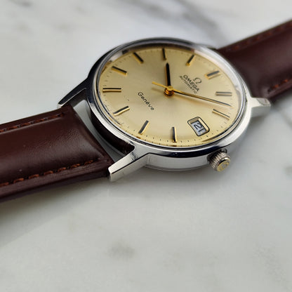 OMEGA Genéve Automatic Date Rare Champagner Dial [REF. 166.0163]