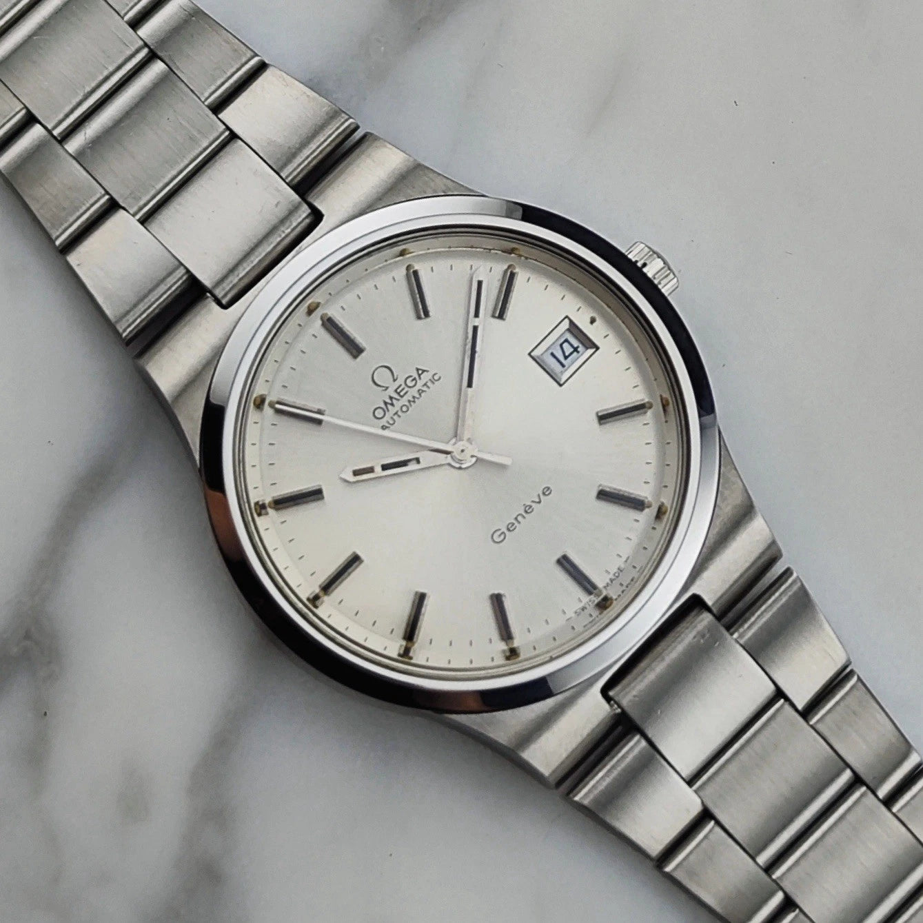 OMEGA Genève Automatic Date Steel Bracelet [REF. 166.0174]