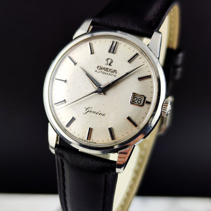 OMEGA Genève Automatic Date White Dial 1962 Serviced 04/2026 [REF. 14703]