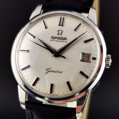 OMEGA Genève Automatic Date White Dial 1962 Serviced 04/2026 [REF. 14703]
