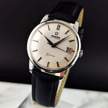 OMEGA Genève Automatic Date White Dial 1962 Serviced 04/2026 [REF. 14703]