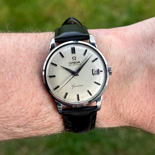 OMEGA Genève Automatic Date White Dial 1962 Serviced 04/2026 [REF. 14703]
