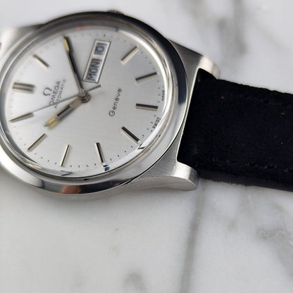 Omega Genéve Automatic Day-Date Silver Dial Mint+ 1977 Serviced 10/2026 – Bild 11