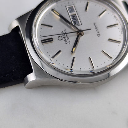 Omega Genéve Automatic Day-Date Silver Dial Mint+ 1977 Serviced 10/2026 – Bild 12