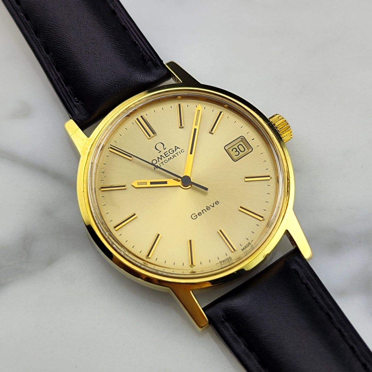 OMEGA Genéve Automatic Gold Date Serviced [REF. 166.0163]
