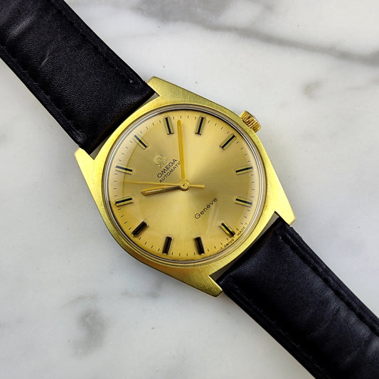 OMEGA Genéve Automatic Gold 1968 Serviced 03/2026 [REF. 165.041]