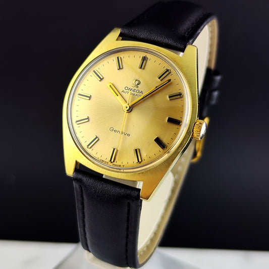 OMEGA Genéve Automatic Gold 1968 Serviced 03/2026 [REF. 165.041]