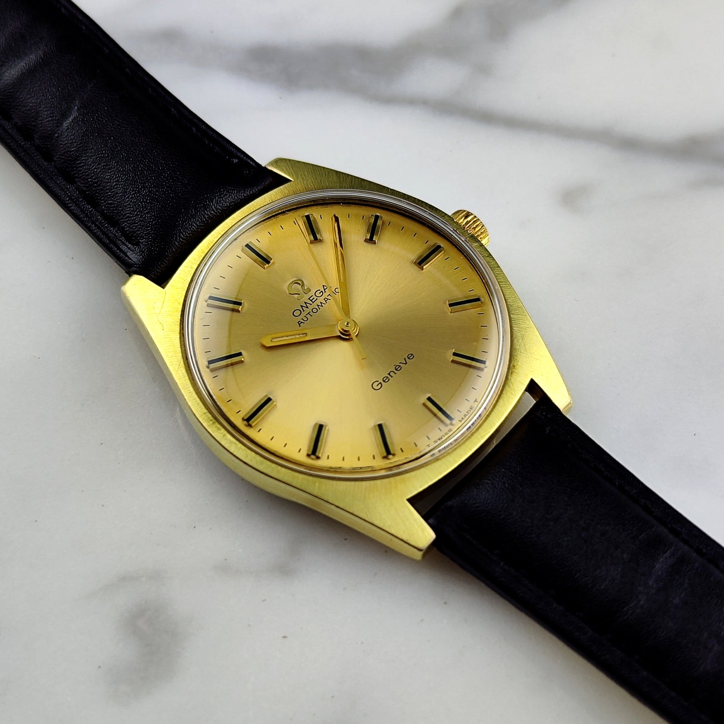 OMEGA Genéve Automatic Gold 1968 Serviced 03/2026 [REF. 165.041]