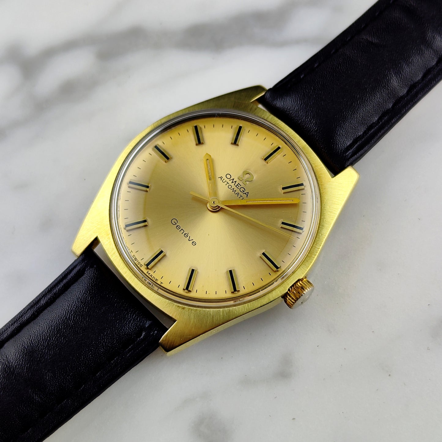 OMEGA Genéve Automatic Gold 1968 Serviced 03/2026 [REF. 165.041]
