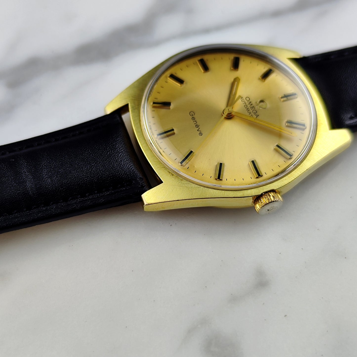 OMEGA Genéve Automatic Gold 1968 Serviced 03/2026 [REF. 165.041]