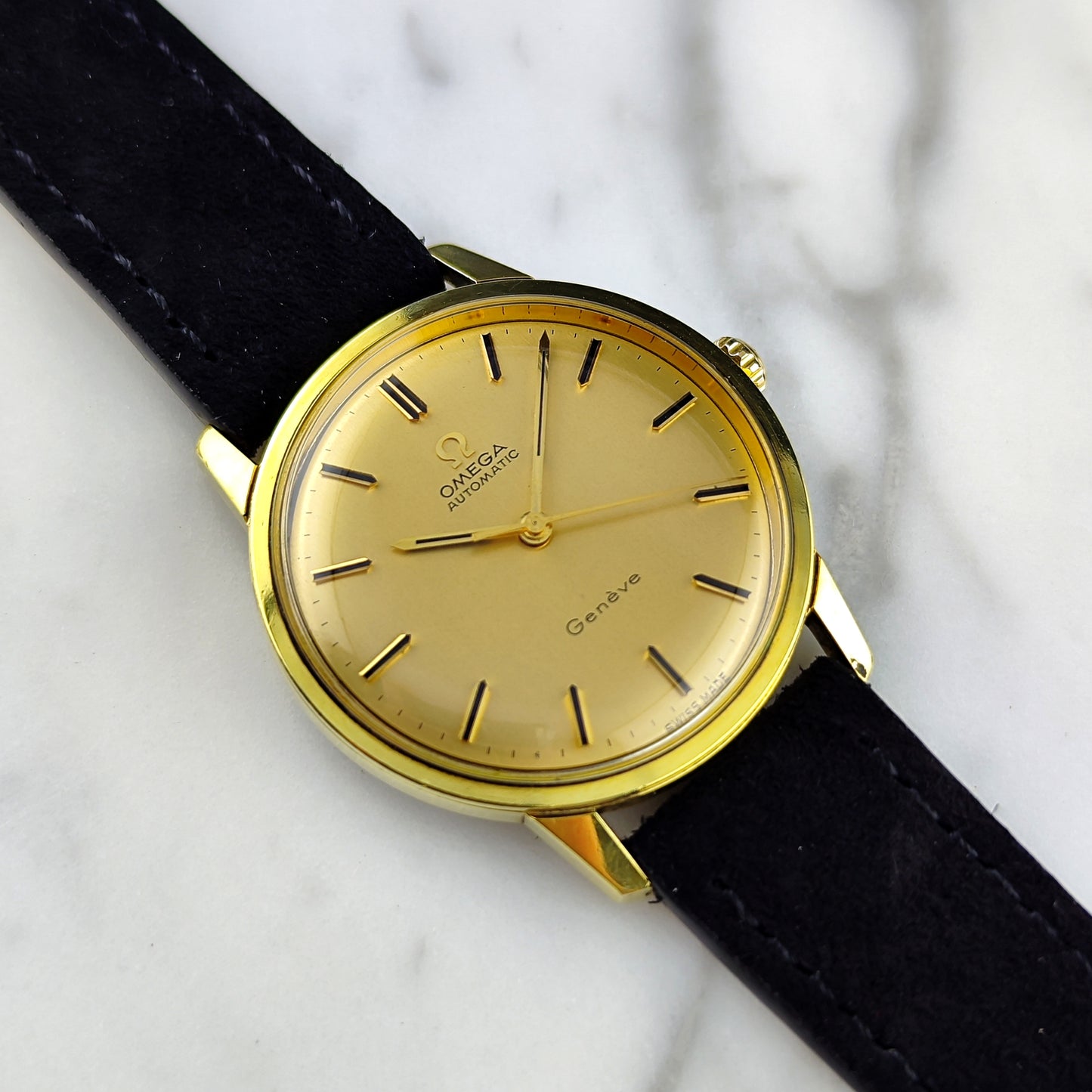 Omega Genéve Automatic Gold Dial 1967 Serviced 07/2026 [REF. 165.002]