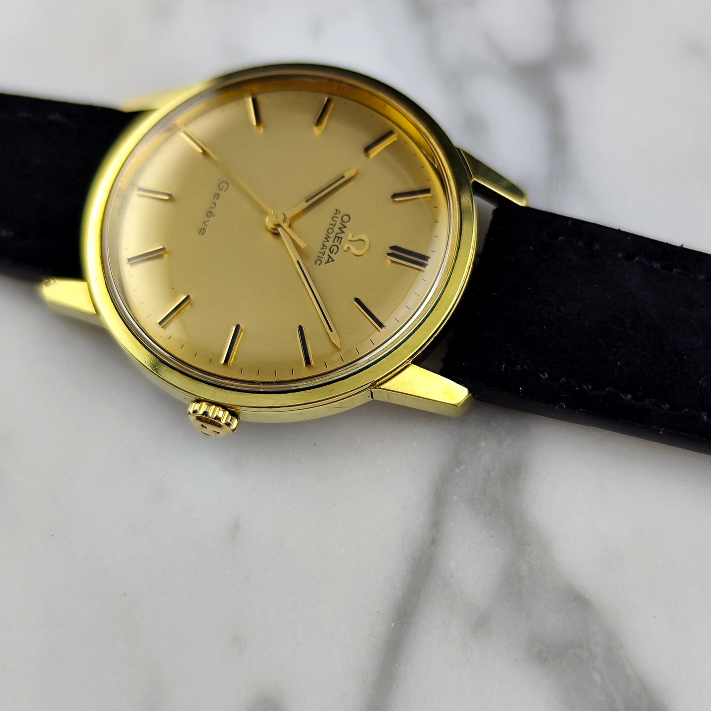 Omega Genéve Automatic Gold Dial 1967 Serviced 07/2026 [REF. 165.002]