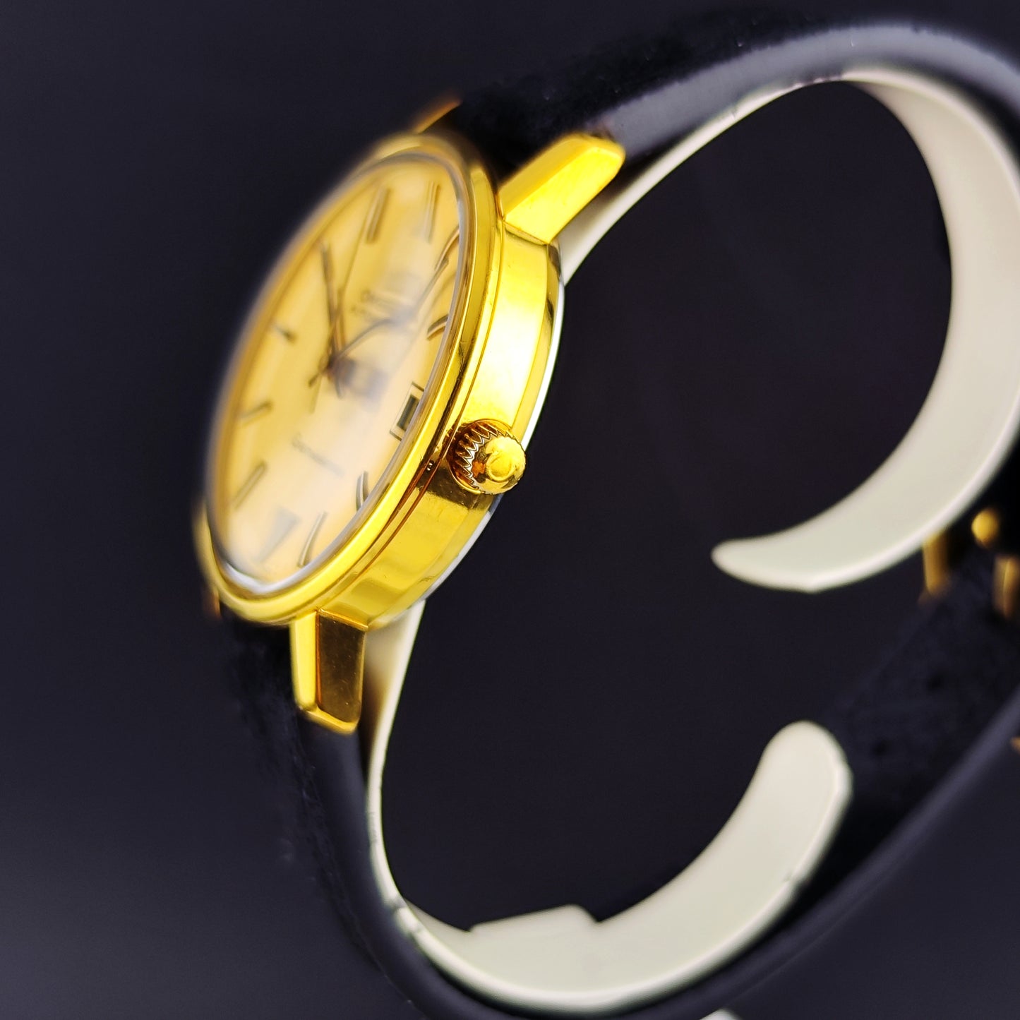 OMEGA Genéve Automatic Gold Linen Dial 1978 Serviced 07/2026 [REF. 166.0202]