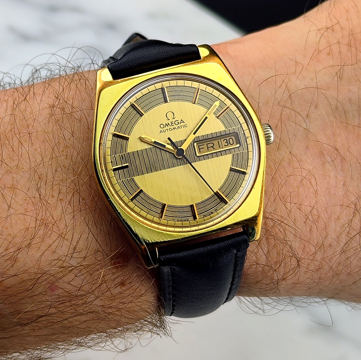 OMEGA Genéve Automatic Gold Rare Rally Dial [REF. 166.0141]