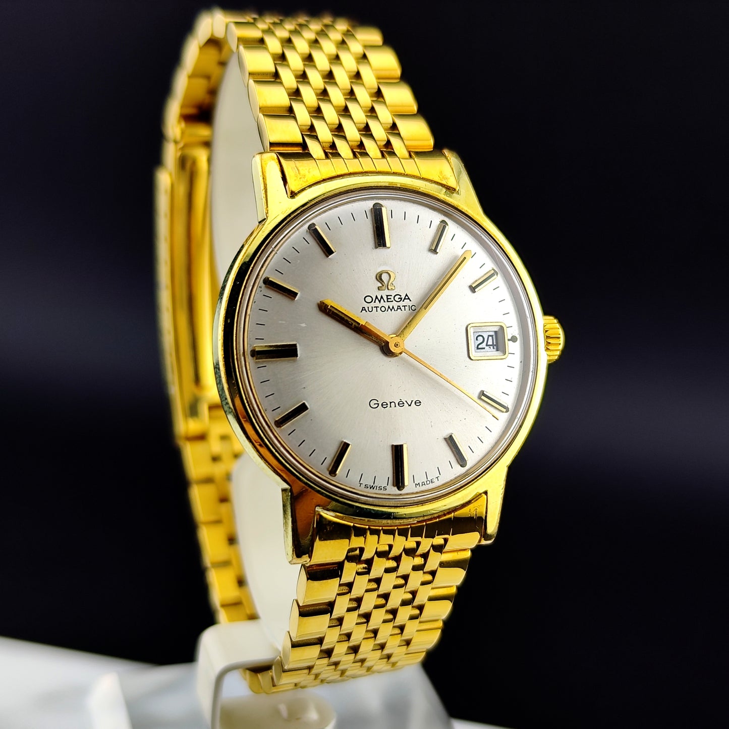 OMEGA Genéve Automatic Gold White Dial 1969 [REF. 166.070]