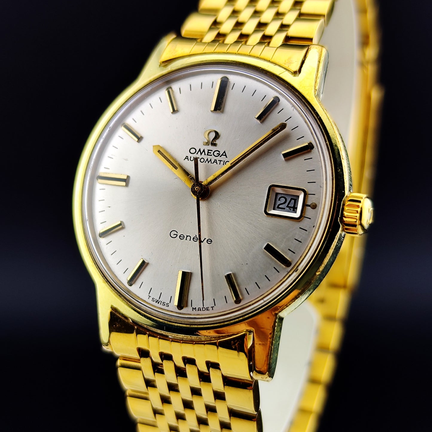 OMEGA Genéve Automatic Gold White Dial 1969 [REF. 166.070]