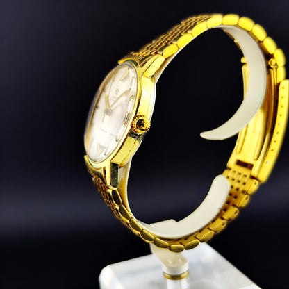 OMEGA Genéve Automatic Gold White Dial 1969 [REF. 166.070]