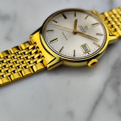 OMEGA Genéve Automatic Gold White Dial 1969 [REF. 166.070]